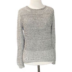 NWOT Pinc Premium Pullover Sweater Black White Marled Long Sleeve XL B38